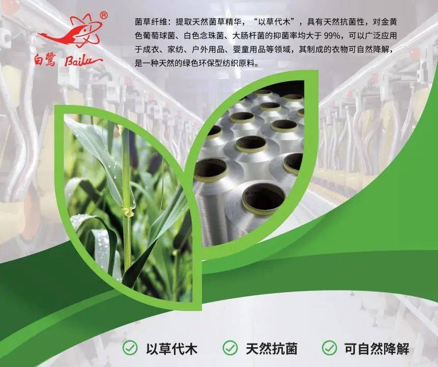 以草代木、天然抗菌、可自然降解，新鄉(xiāng)化纖開創(chuàng)新的&ldquo;傳奇&rdquo;&mdash;&mdash;菌草纖維 